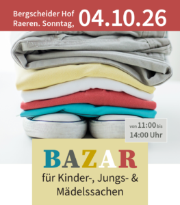 BAZAR 04. Oktober 2026